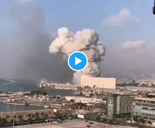 Liban : forte explosion à Beyrouth – Vidéo
