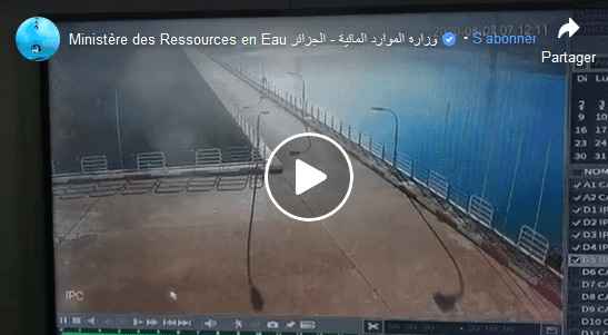 VIDÉO. Le séisme de Mila vu par une caméra de surveillance du barrage de Beni Haroun