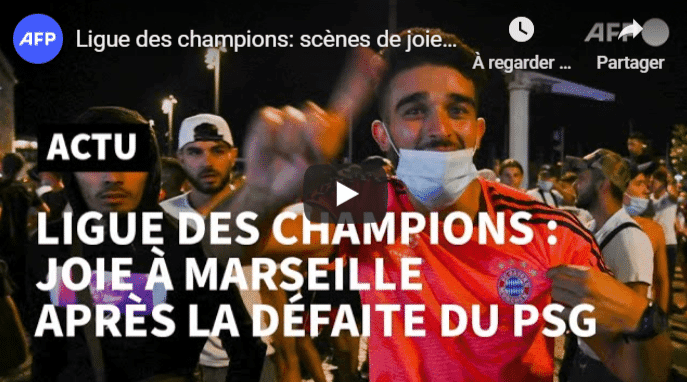 VIDÉO. Ligue des champions : fête à Marseille, incidents à Paris