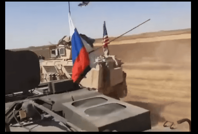VIDÉO. Nouvel incident entre blindés russes et américains en Syrie