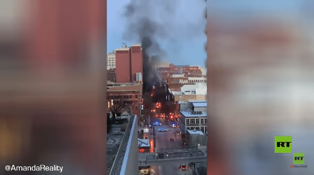 VIDÉO. Violente explosion à Nashville aux États-Unis