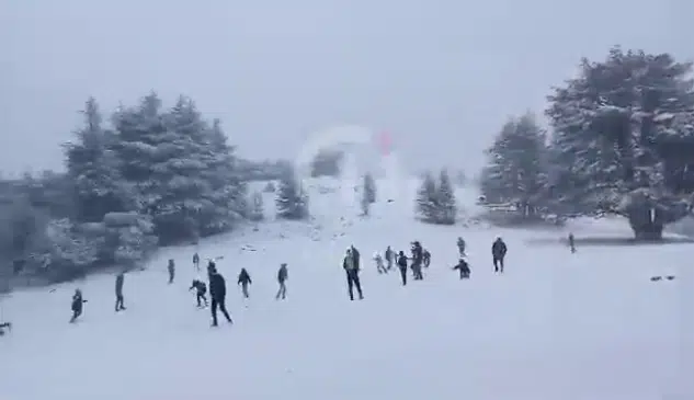 VIDÉO. Il a neigé sur les hauteurs de l&rsquo;Est du pays