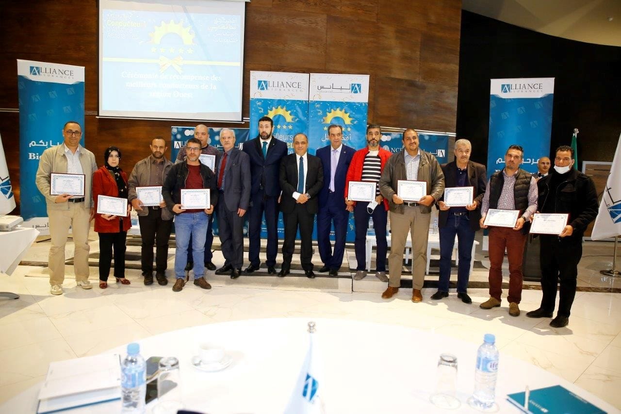 Lors d’une rencontre régionale, Alliance Assurances récompense ses meilleurs conducteurs de la région ouest du pays