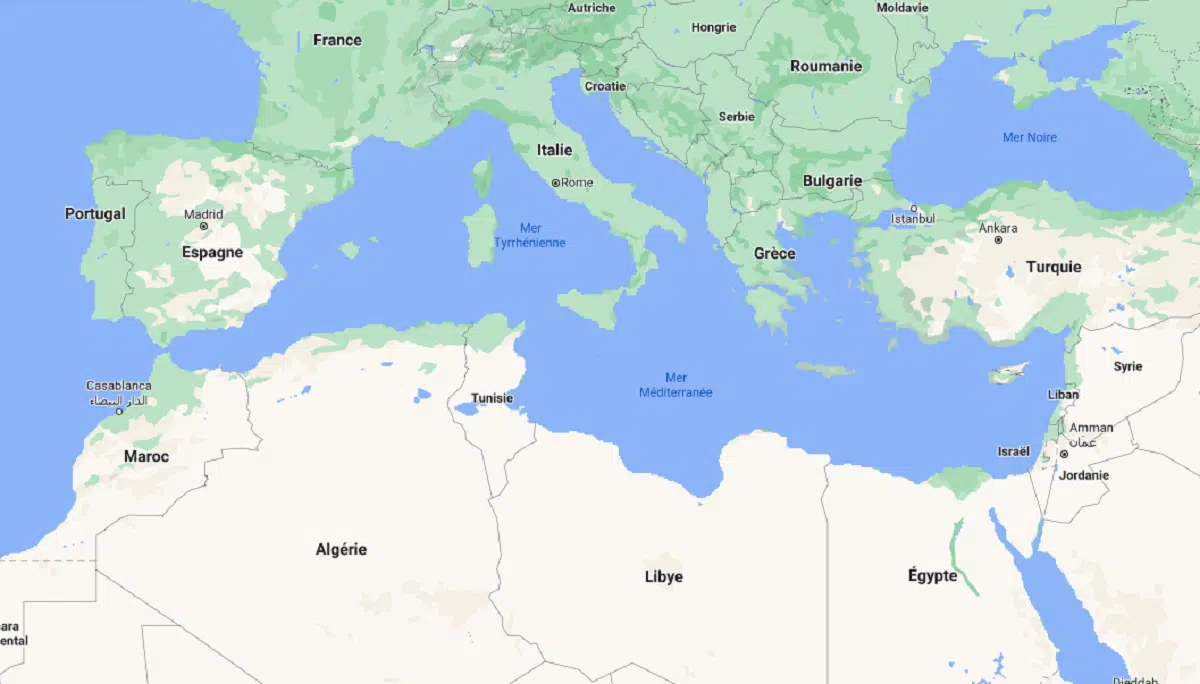 La Méditerranée, une mer à sec