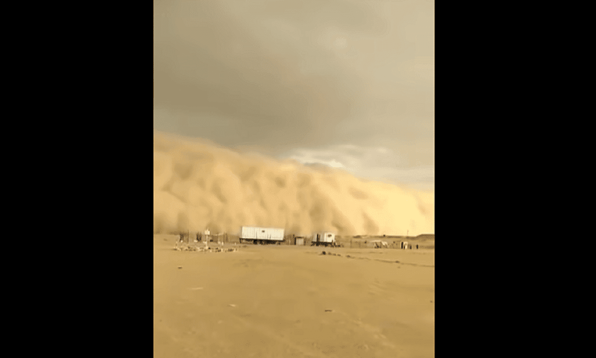 VIDÉO. Impressionnante tempête de sable dans le sud algérien