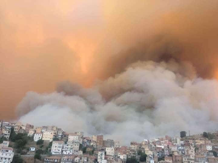Incendies en Algérie : les réactions des partis politiques