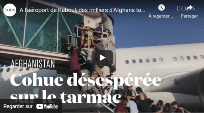 VIDÉO. Afghanistan : scènes de chaos à l’aéroport de Kaboul