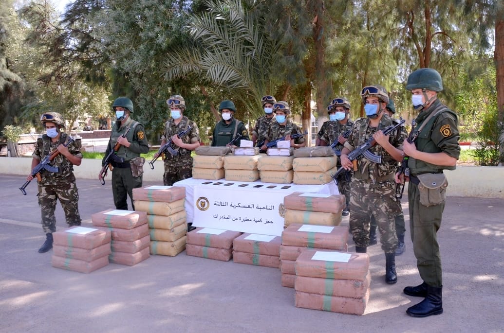 L’ANP saisit plus de 10 quintaux de kif traité à la frontière avec le Maroc