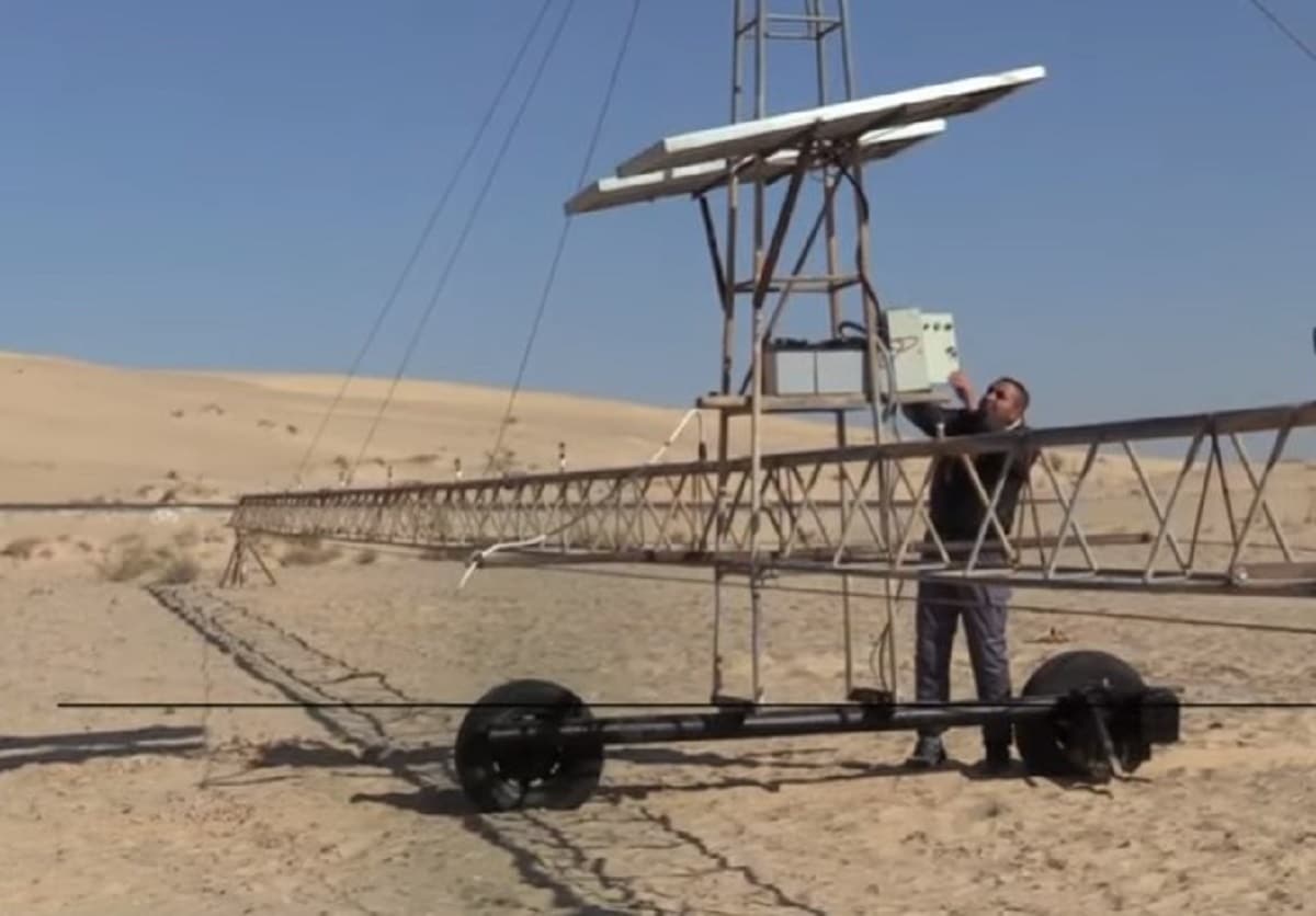 El Oued : Condor met au point un pivot solaire pour l’irrigation