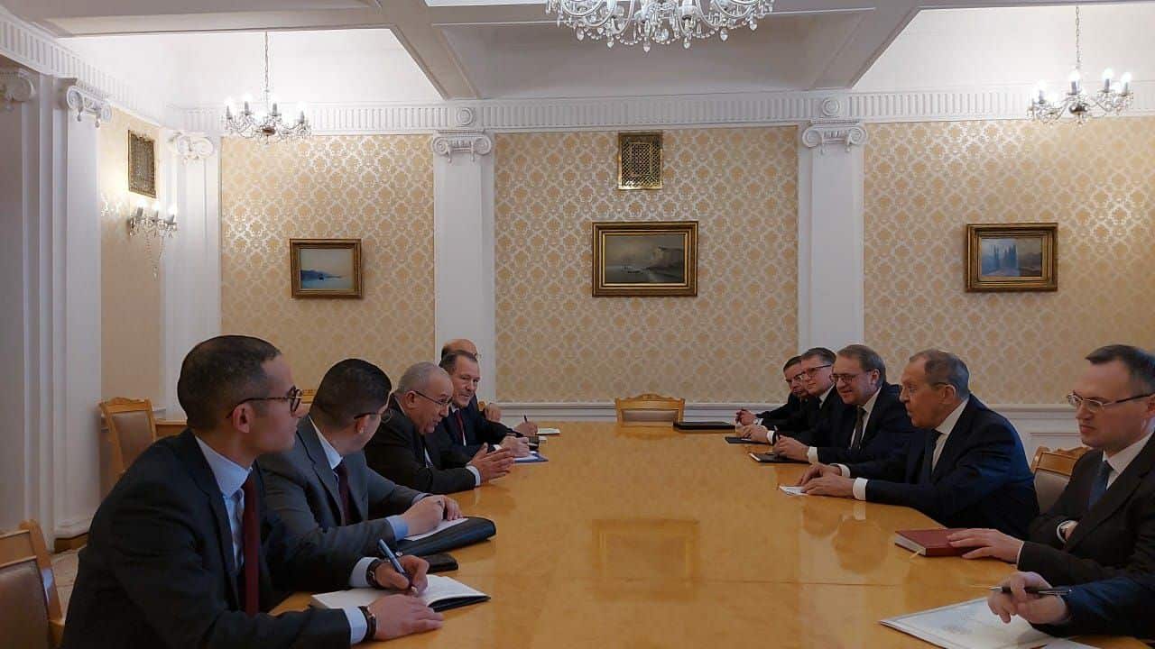 Algérie-Russie : séance de travail Lamamra-Lavrov à Moscou
