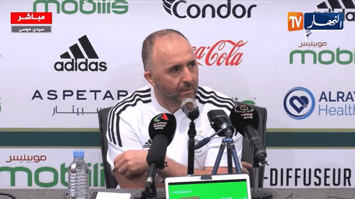 EN : les propos (déformés) de Belmadi passent mal en Tunisie