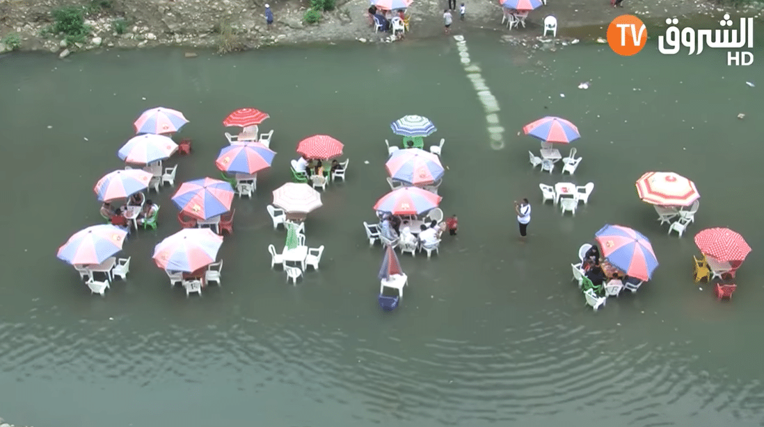 Un restaurant « flottant » au milieu d’un parc protégé à Jijel