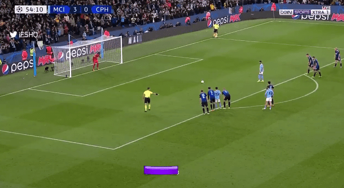 VIDÉO. Man City – Copenhague : la feinte magique et le but de Mahrez