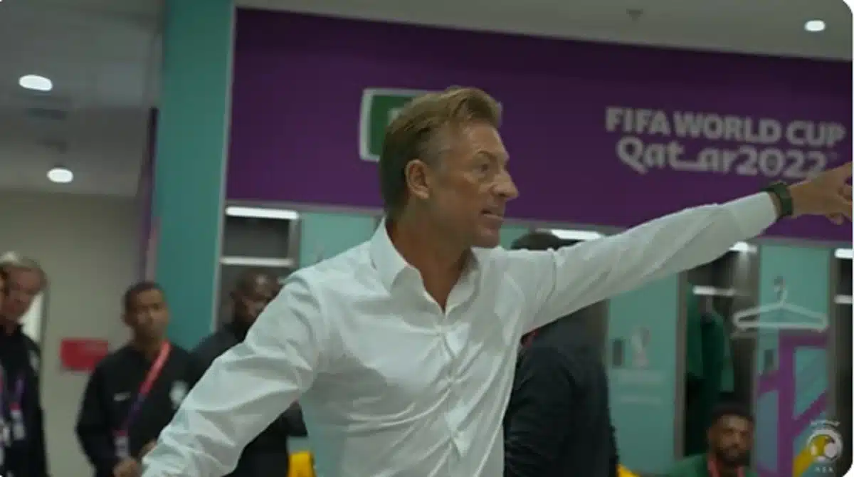 Arabie saoudite – Argentine : les mots forts d’Hervé Renard à la mi-temps – Vidéo