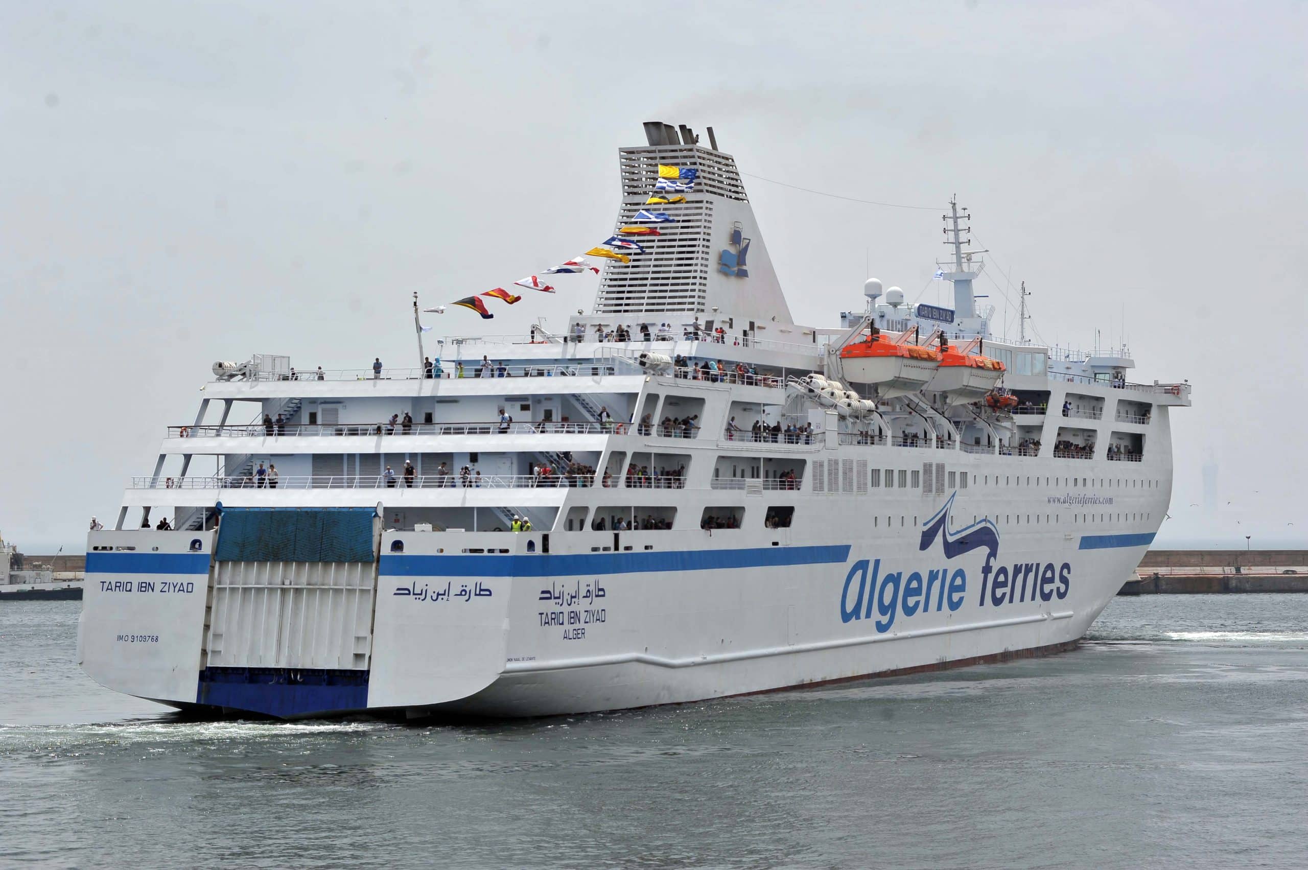 Les raisons de la rétention du Tariq Ibn Ziyad d’Algérie Ferries en Espagne