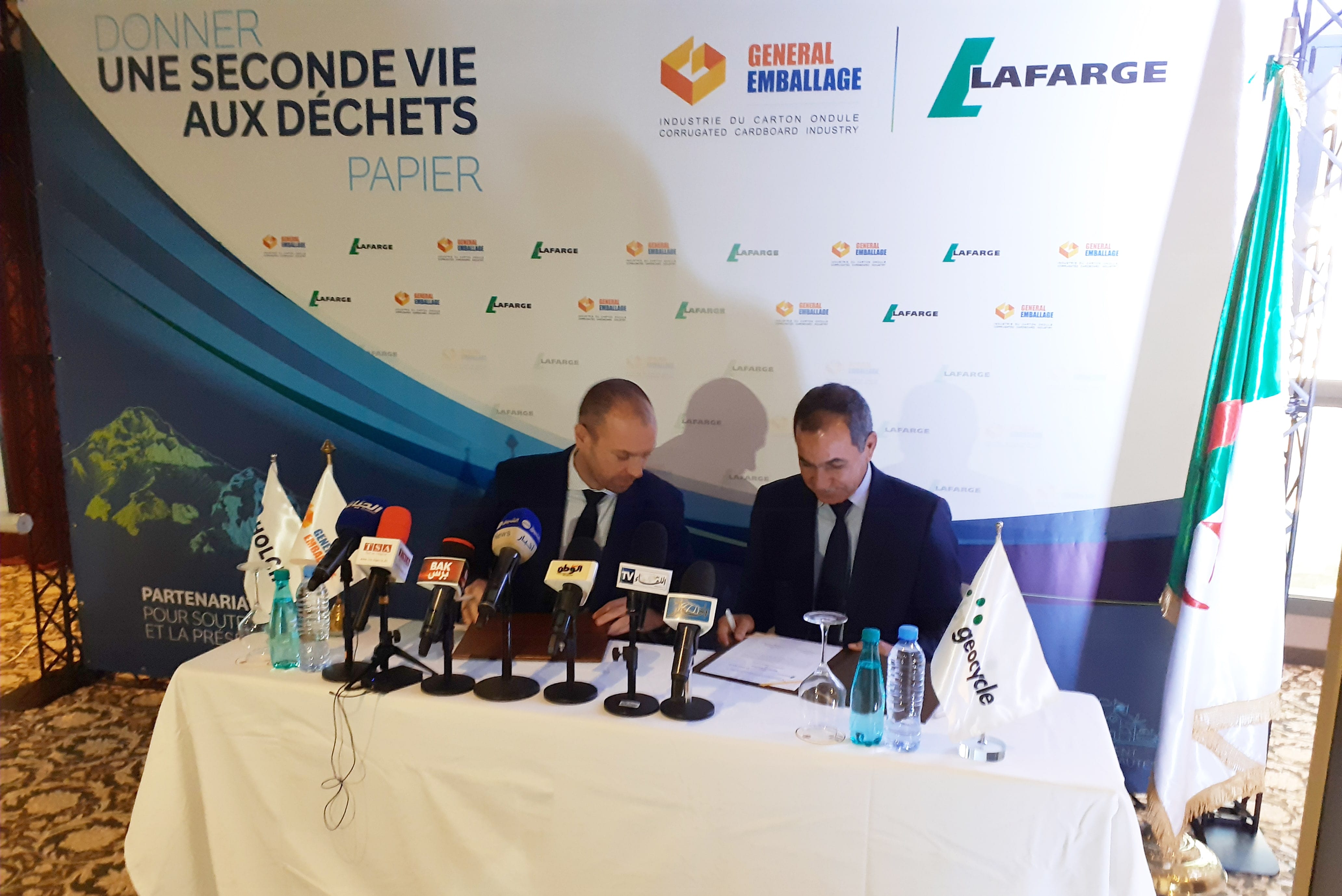 Général Emballage et Lafarge Algérie donnent une seconde vie aux déchets papier