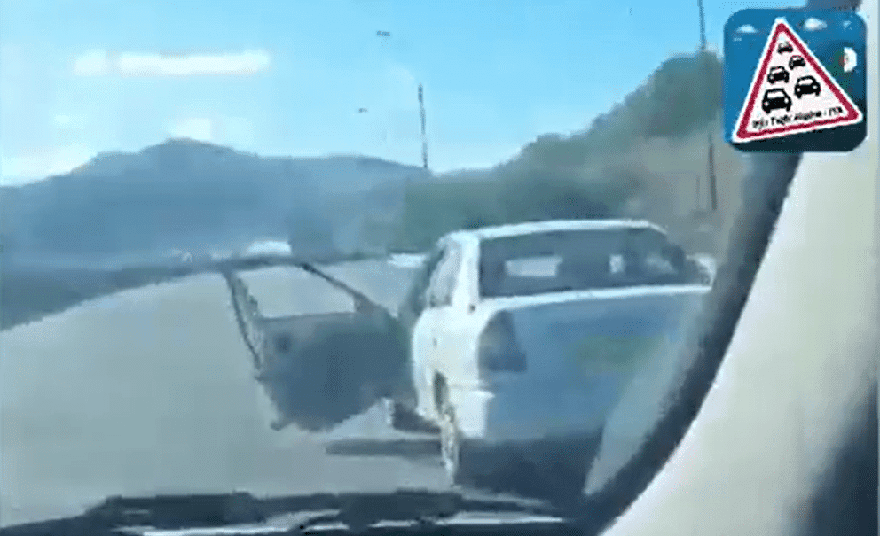 VIDÉO. Scène hallucinante sur l’autoroute Est-Ouest