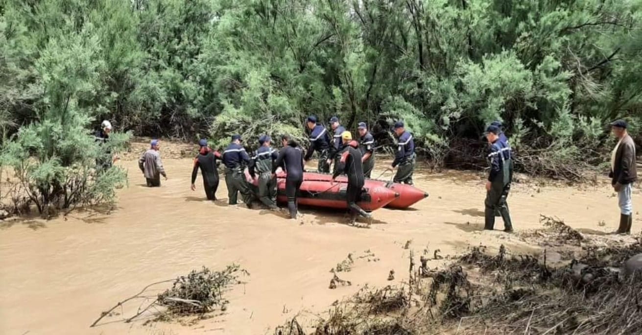 Pluies en Algérie : deux enfants morts et des dégâts matériels