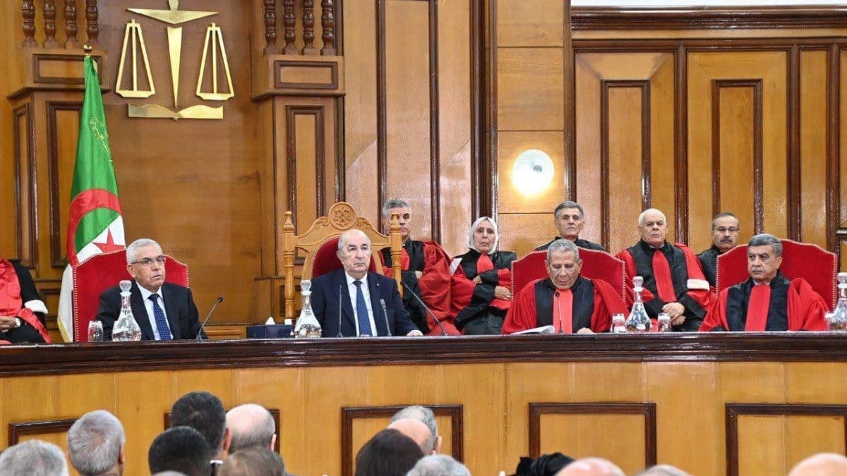 Ouverture de l’année judiciaire : les messages de Tebboune aux juges