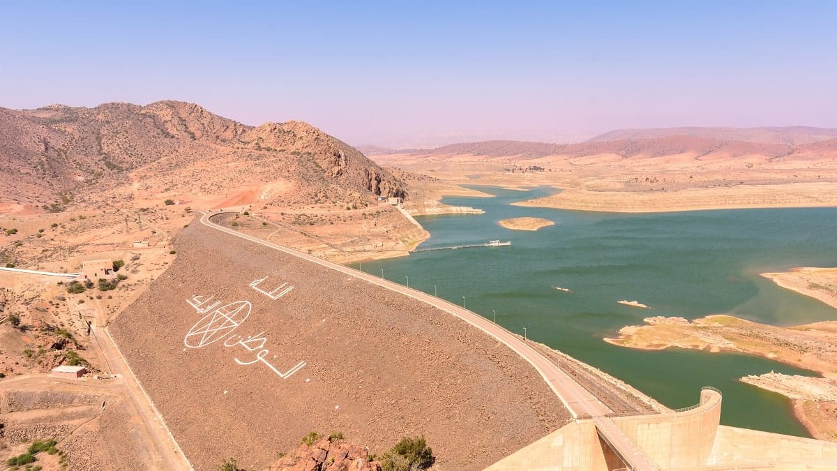Sécheresse : les images terrifiantes du deuxième plus grand barrage au Maroc