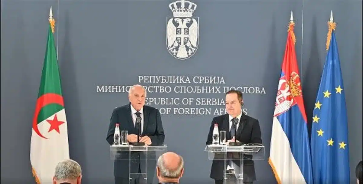 À Belgrade, Ahmed Attaf fait le parallèle entre les questions du Kosovo et du Sahara occidental