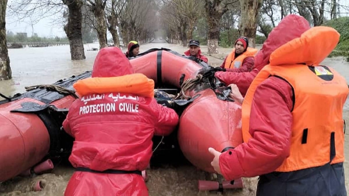 Pluies et neige en Algérie : plusieurs personnes sauvées (Photos)
