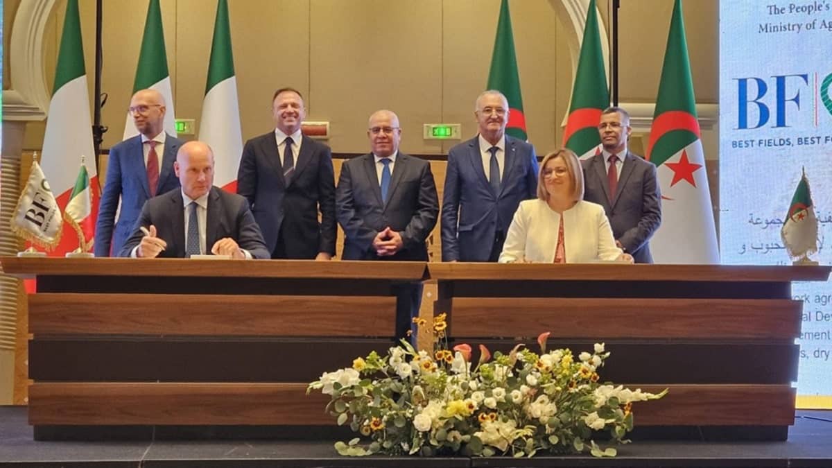 L’Italien BF lance un projet de 400 millions € dans l’agriculture en Algérie