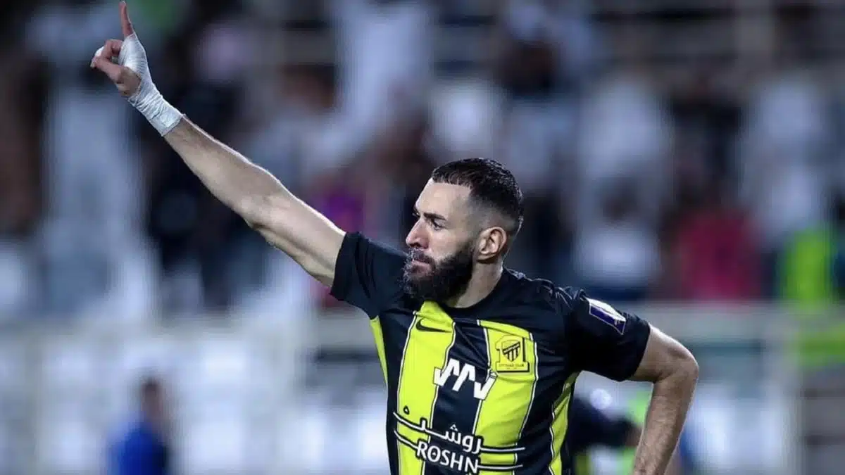 Karim Benzema brille de mille feux en Arabie saoudite