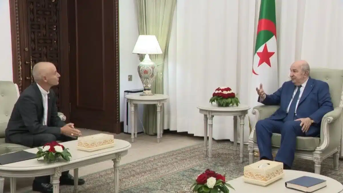 Vidéo.Tebboune reçoit l’Archevêque d’Alger, le cardinal Jean-Paul Vesco