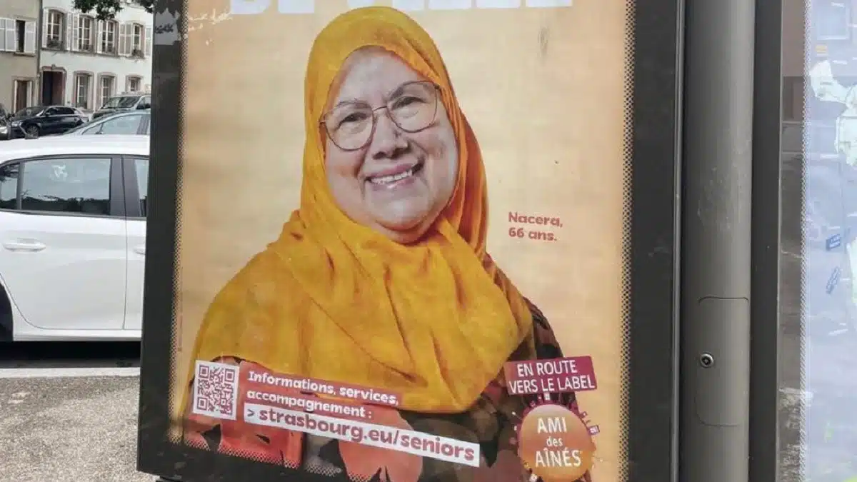 France : quand une simple affiche avec une femme voilée dérange