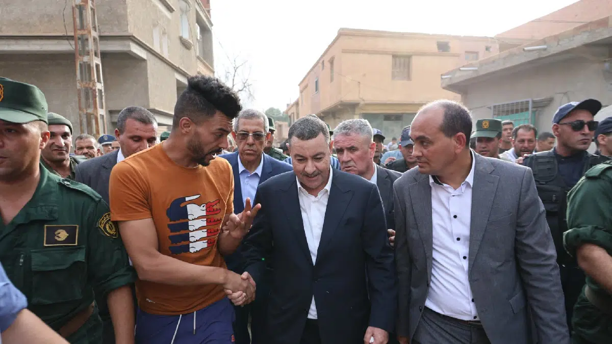 Inondations en Algérie : le bilan s’alourdit, Sayoud sur le terrain