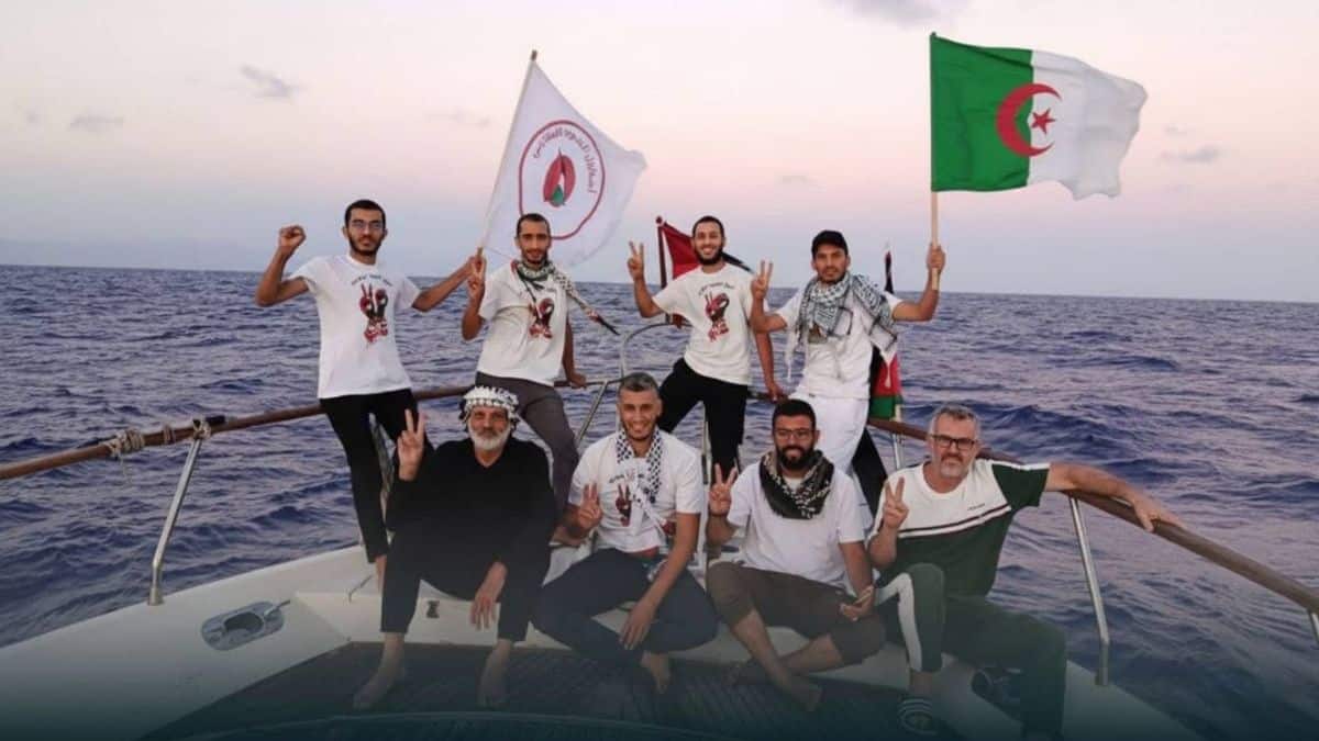 Flottille somoud pour Gaza : des militants algériens arrêtés par l’armée israélienne
