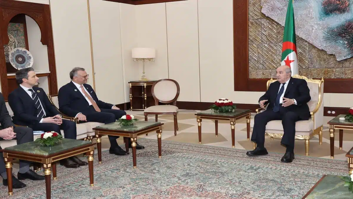 Tebboune reçoit séparément Ségolène Royal et Massad Boulos