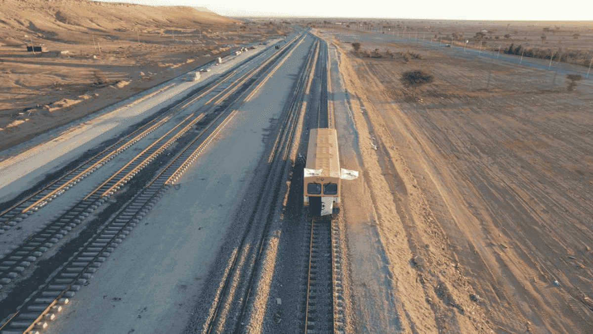 Train Gara Djebilet – Béchar : les premiers essais techniques lancés