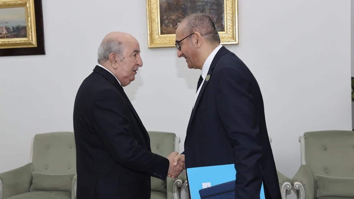 Tebboune reçoit le ministre de l’Intérieur français Laurent Nunez