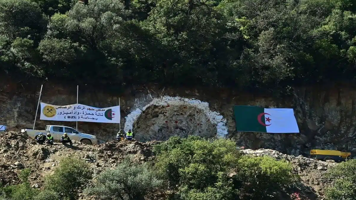 Après Gara Djebilet, l&rsquo;Algérie lance le gisement géant de zinc-plomb de Béjaïa