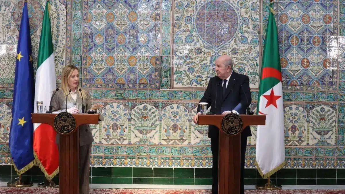 Vidéo. La déclaration conjointe Tebboune – Giorgia Meloni