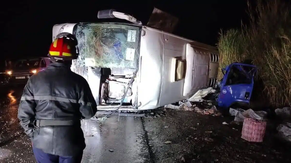 Algérie : deux accidents de bus ce dimanche matin, le bilan est lourd