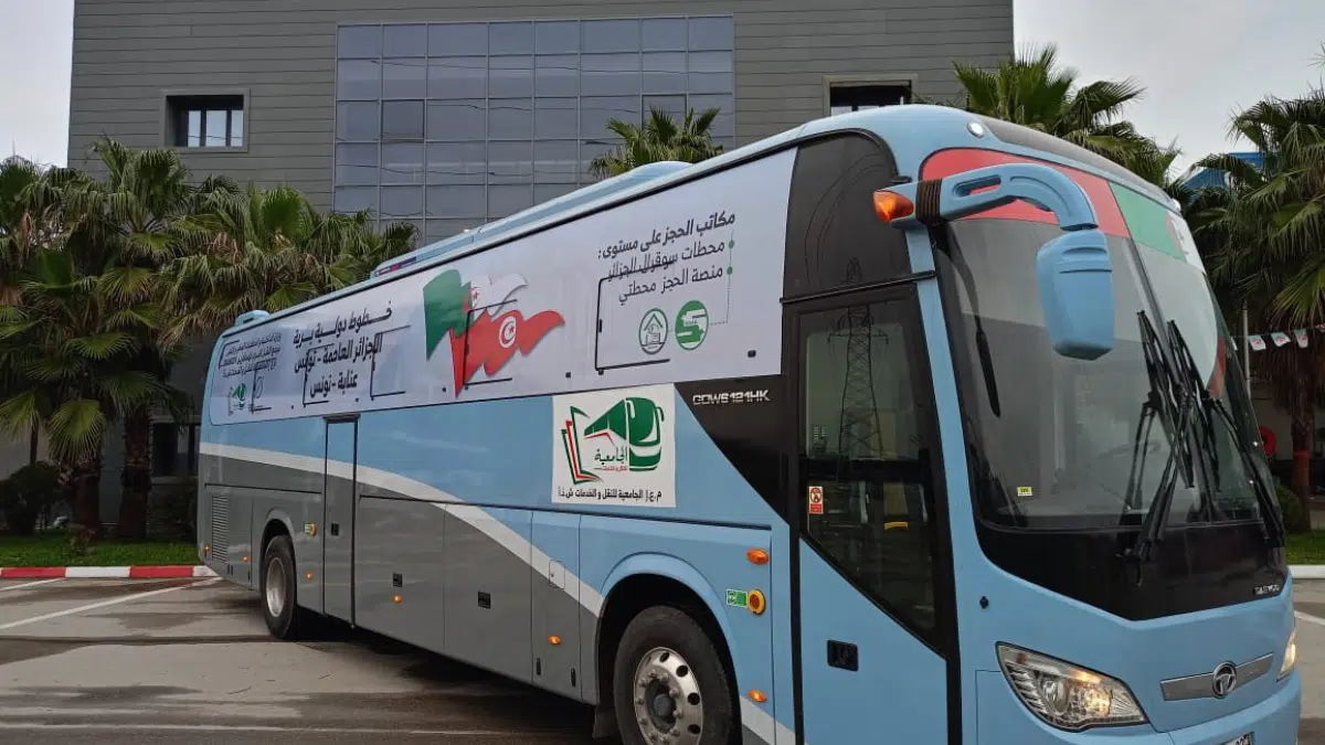 Algérie – Tunisie par bus : départ du premier autocar d’Alger