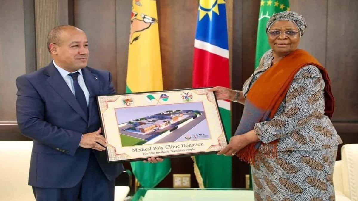 L&rsquo;Algérie finance et construit une polyclinique en Namibie