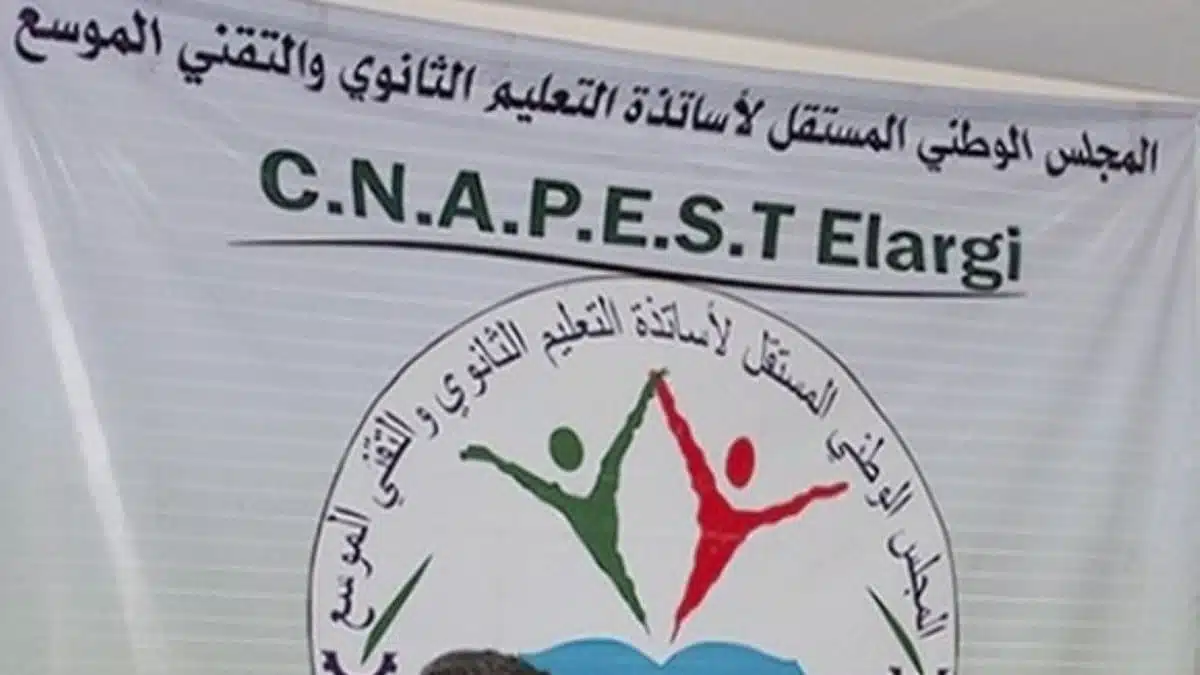 Le syndicat Cnapeste se dit menacé de dissolution