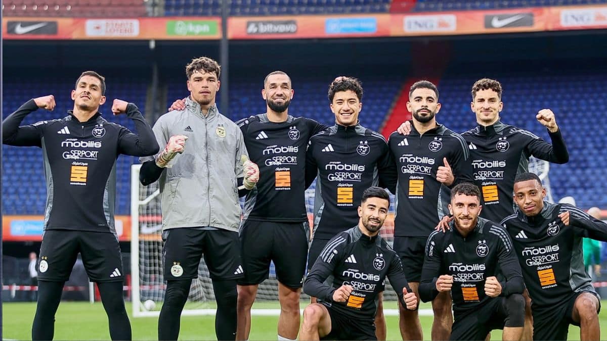 Pays-Bas – Algérie : les Fennecs avec Zidane et Mahrez