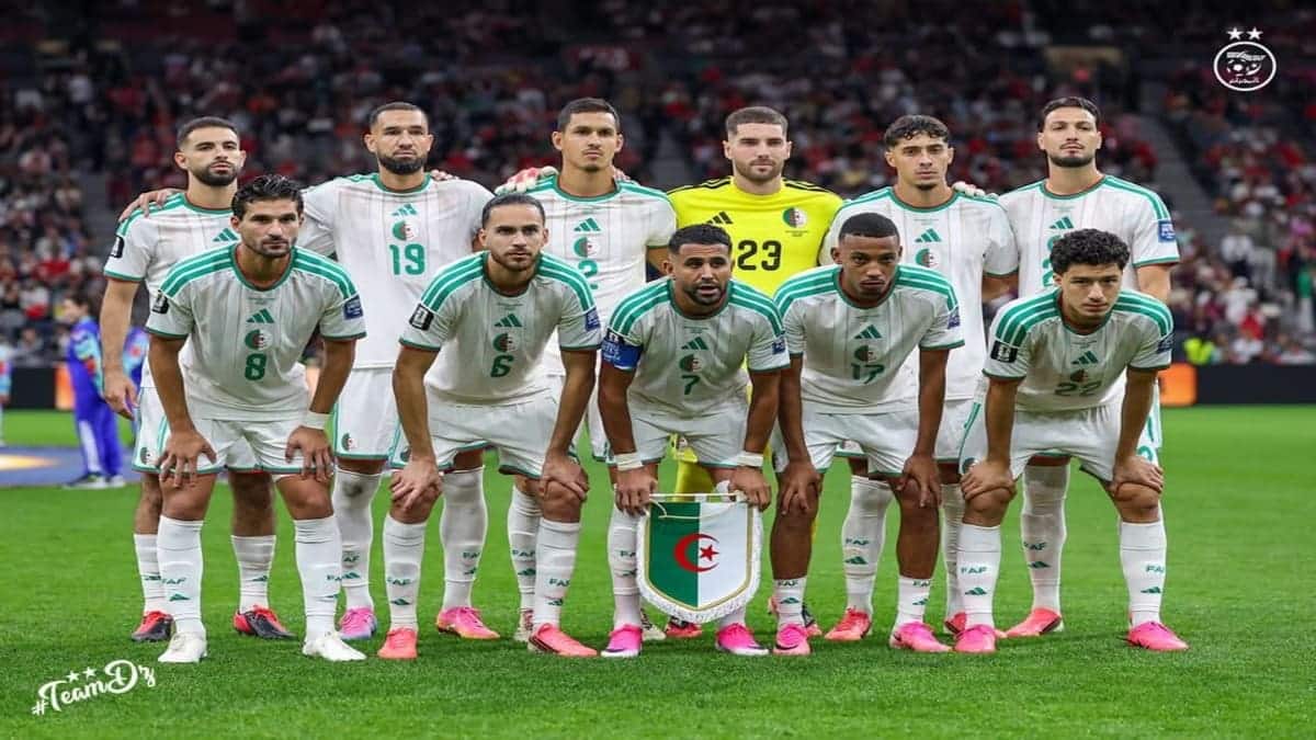 Classement FIFA : l’équipe d’Algérie recule d’une place