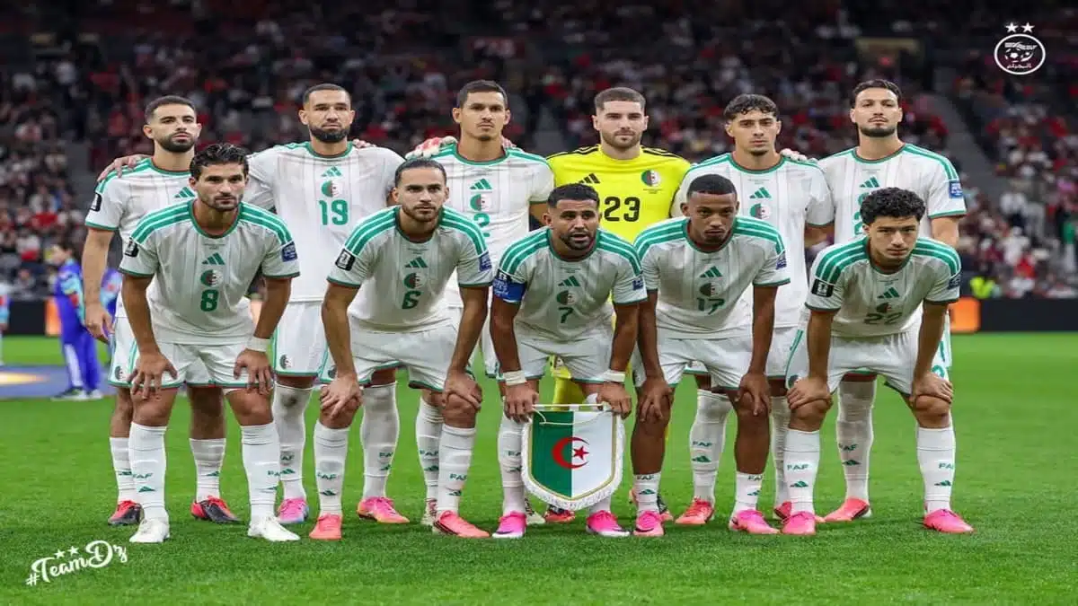Classement FIFA : l’équipe d’Algérie recule d’une place