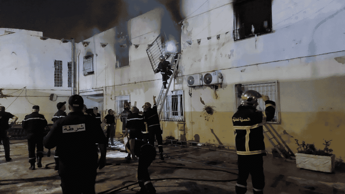 Alger : 11 enfants meurent dans l’incendie d’un établissement pour l’enfance assistée