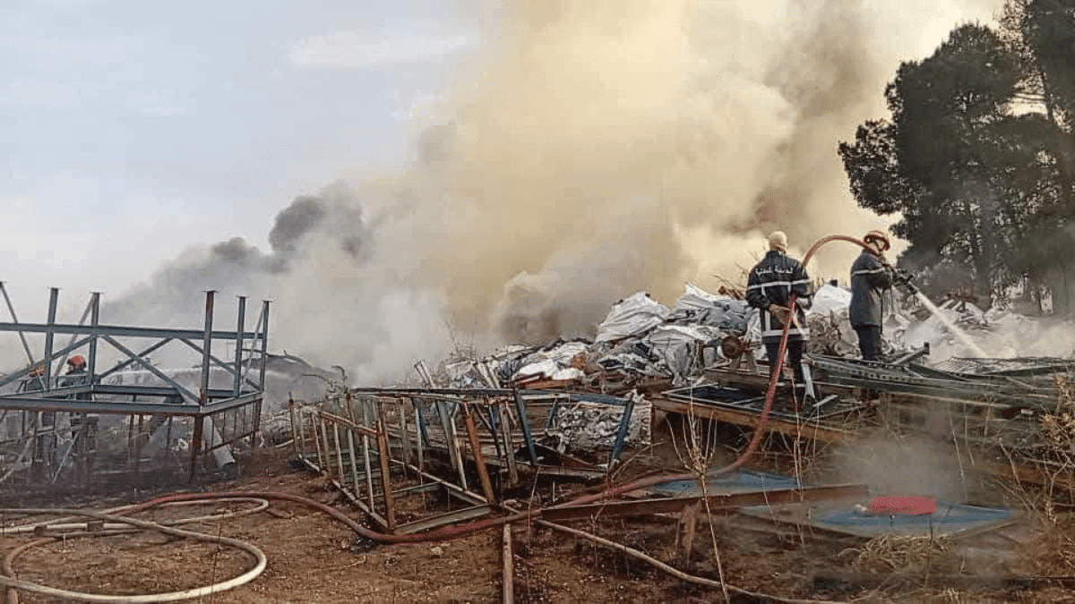 Incendies industriels en Algérie : quand des entreprises jouent avec le feu