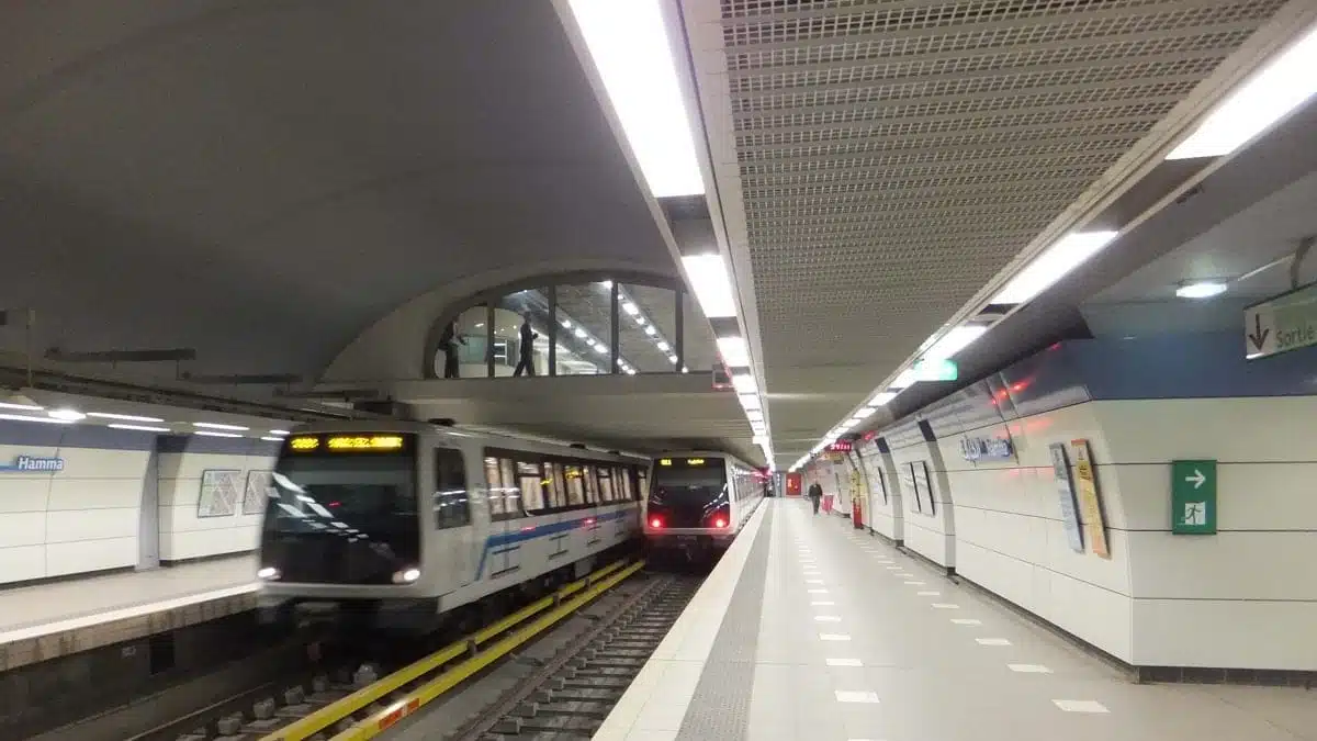 Métro d’Alger : les images impressionnantes de la future station de Bab el-Oued