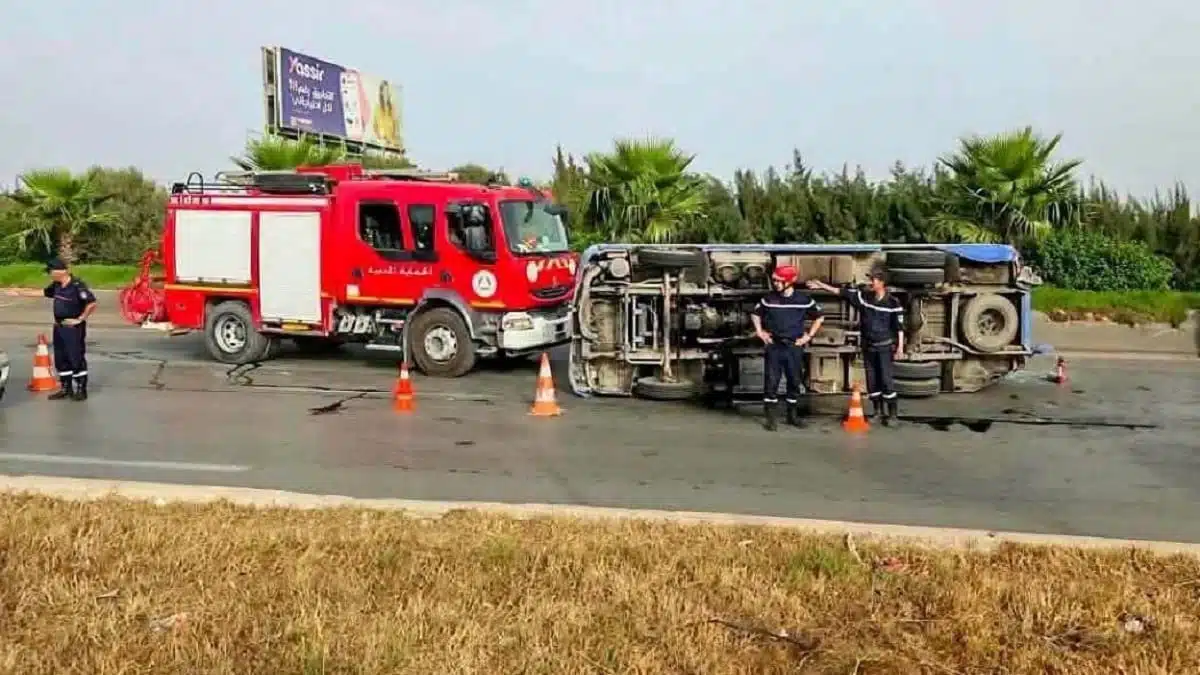 Accident de bus : un mort et 9 blessés sur l’autoroute Est-Ouest à Blida
