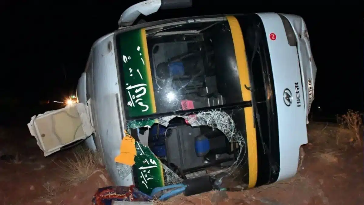 Alerte. Accident de bus à Naâma : 6 morts et 31 blessés