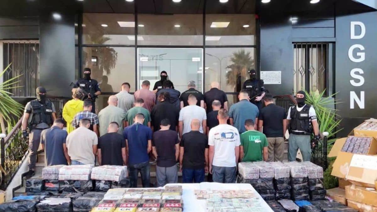 Affaire des 10,4 millions de psychotropes : l’identité des 25 narcotrafiquants arrêtés dévoilée